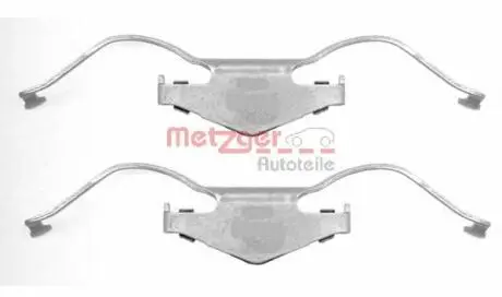 Монтажний к-кт гальмівніх колодок METZGER 109-1297