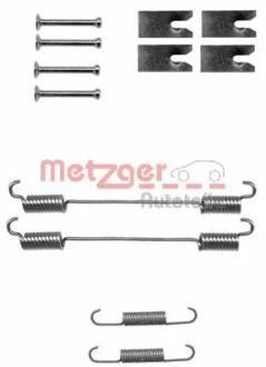 Монтажний к-кт гальмівніх колодок METZGER 105-0862