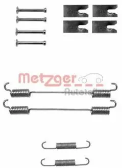 Монтажный к-кт тормозных колодок METZGER 105-0862