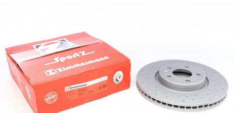 Тормозные диски Sport- Coat Z ZIMMERMANN 100335552 (фото 1)