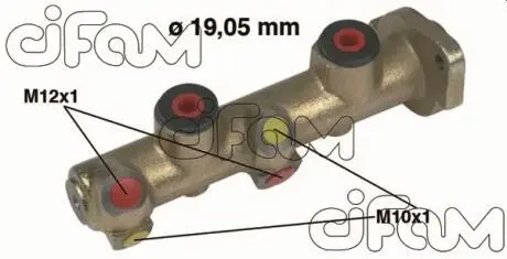 Цилиндр торм. главн. CIFAM 202-077