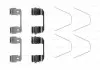 Монтажный к-кт тормозных колодок BOSCH 1987474466