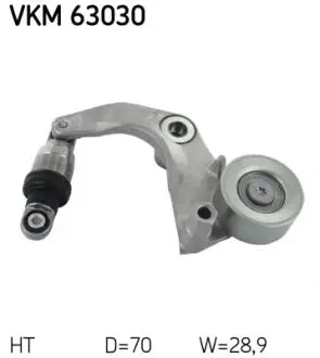 Роликовый модуль натяжителя ремня SKF VKM 63030