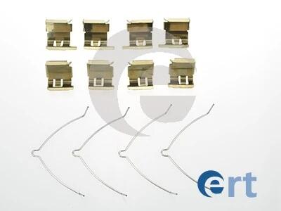 Монтажний к-кт гальмівніх колодок ERT 420082