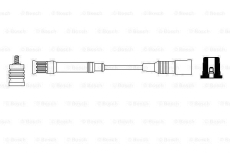 Комплект кабелей высоковольтных BOSCH 0356912898