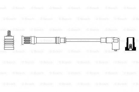 Комплект кабелей высоковольтных BOSCH 0356912940