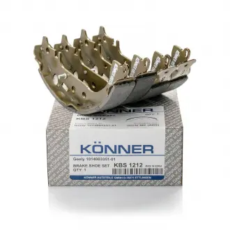 Колодки тормозные барабанные (с ABS) KONNER KBS-1212