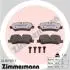 Колодки тормозные дисковые ZIMMERMANN 24192.975.1 (фото 1)