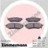 Колодки гальмівні дискові ZIMMERMANN 24222.175.1 (фото 5)
