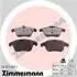 Колодки тормозные дисковые ZIMMERMANN 24123.900.1 (фото 1)