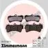 Колодки тормозные дисковые ZIMMERMANN 23693.965.1 (фото 1)