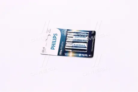 Батарейки цилиндрические. щелочные PHILIPS LR6E4B/10
