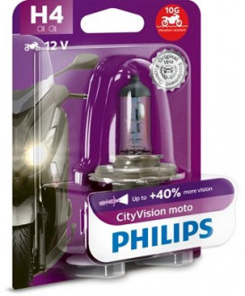 Автолампа VisionPlus H7 PX26d 55 W прозрачная PHILIPS 12342CTVBW