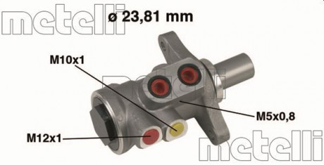 Цилиндр тормозной главный Metelli 05-0448