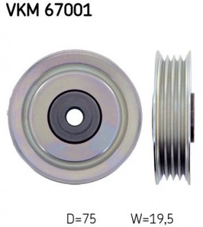 Ролик модуля натяжителя ремня SKF VKM 67001