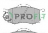 Колодки тормозные дисковые PROFIT 5000-1905