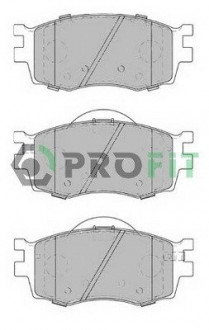 Колодки тормозные дисковые PROFIT 5000-1905 (фото 1)