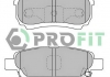 Колодки тормозные дисковые PROFIT 5000-1839