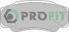 Колодки тормозные дисковые PROFIT 5000-1480 (фото 1)