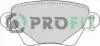 Колодки тормозные дисковые PROFIT 5000-1416 (фото 1)