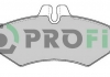 Колодки тормозные дисковые PROFIT 5000-1306