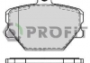 Колодки тормозные дисковые PROFIT 5000-1162