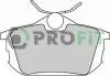 Колодки тормозные дисковые PROFIT 5000-1095
