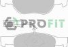 Колодки тормозные дисковые PROFIT 5000-1040