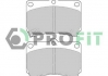 Колодки тормозные дисковые PROFIT 5000-0715