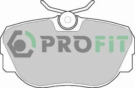 Колодки гальмівні дискові PROFIT 5000-0660