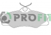 Колодки тормозные дисковые PROFIT 5000-0517