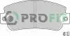 Колодки тормозные дисковые PROFIT 5000-0346 (фото 1)