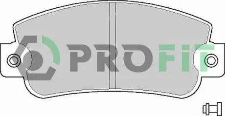 Колодки тормозные дисковые PROFIT 5000-0346