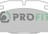 Колодки тормозные дисковые PROFIT 5000-0173