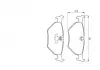 Тормозные колодки. дисковые BOSCH 0986424667 (фото 2)