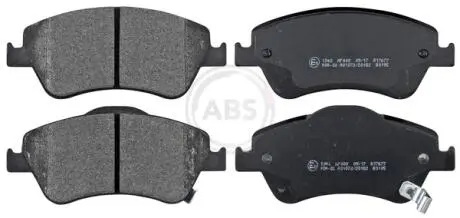 Гальмівні колодки дискові. A.B.S 37620