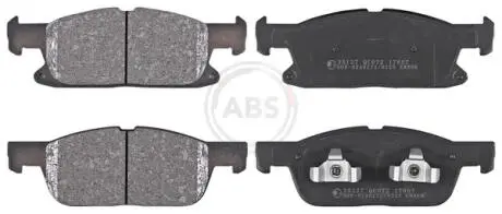 Тормозные колодки дисковые. A.B.S 35127