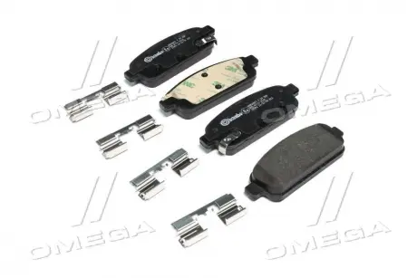 Тормозные колодки. к-кт. BREMBO P59 080