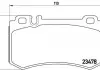 Тормозные колодки. к-кт. BREMBO P50 061