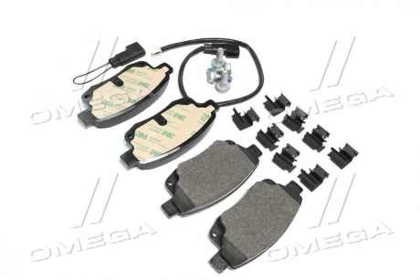 Колодка гальм. диск. FORD TRANSIT, задн. BREMBO P24 066