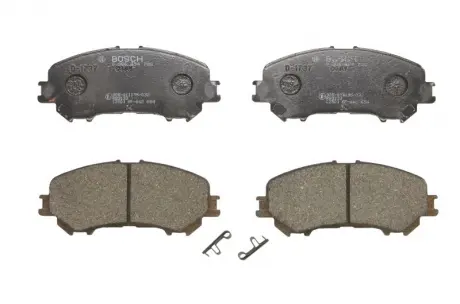 Колодки тормозные дисковые BOSCH 0986494720