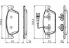 Колодки тормозные дисковые BOSCH 0986494553 (фото 8)