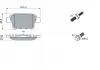 Колодки гальмівні дискові BOSCH 0986494199 (фото 5)