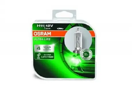 Автолампа галогенові 55W OSRAM 64211ULTHCB