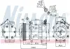 Компрессор кондиционера Nissens 89159
