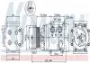 Компрессор кондиционера NISSENS 89071 (фото 9)
