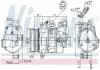 Компрессор кондиционера NISSENS 89043 (фото 9)