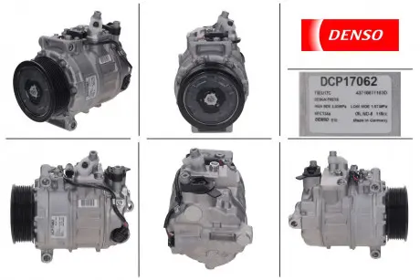 Компресор кондиціонера новий MERCEDES-BENZ GL X164 06-12, ML W164 05-11, R-Class W251 05-13 DENSO DCP17062