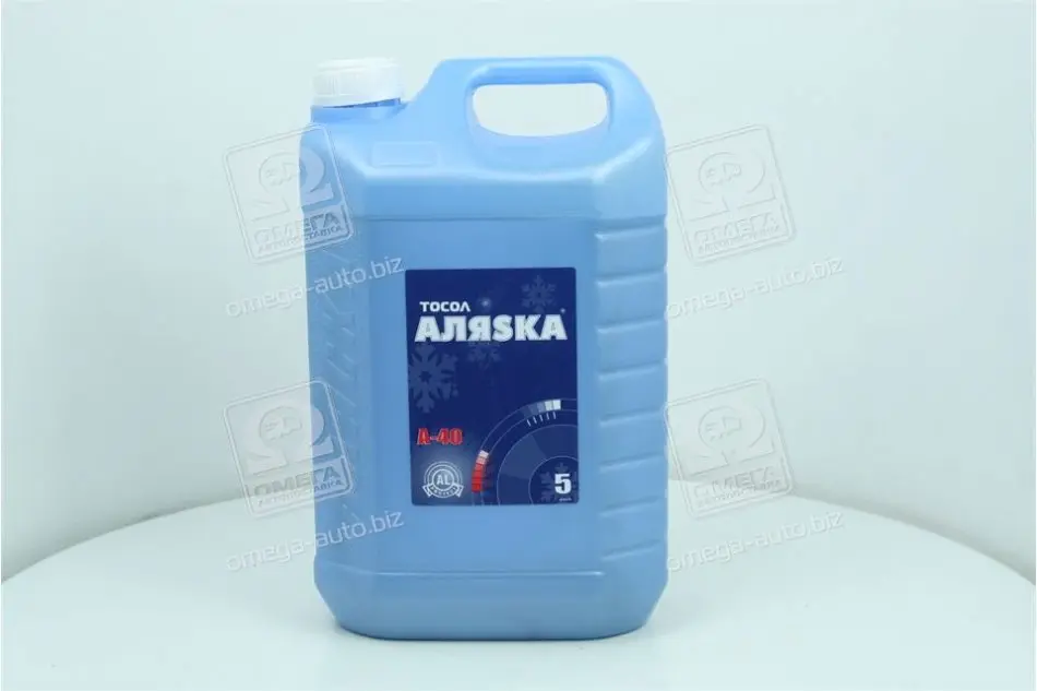 Тосол Эко А-40 5л / 4,9кг АЛЯSКА 5002/эко (фото 1)