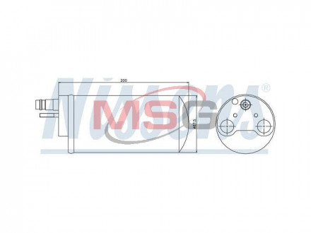 Осушитель кондиционера NISSENS 95341